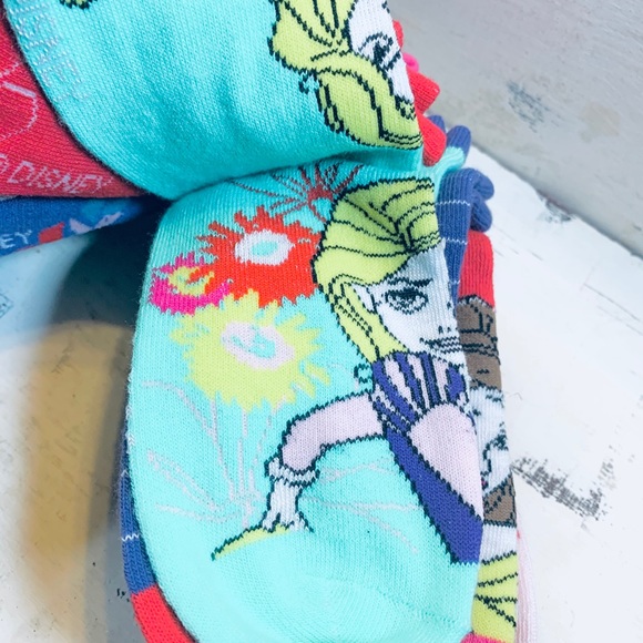 Disney Princess Ankle Socks 10 Pairs - Picture 6 of 12